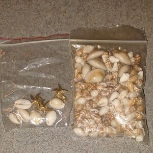 ☃️ Assorted Seashell and Starfish Beads Craft Set